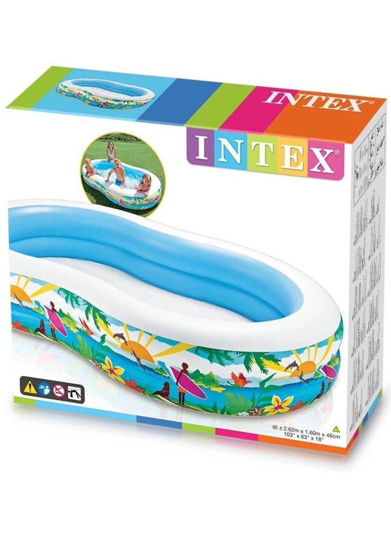 Intex Swim Center Seashore Pool Age 3+