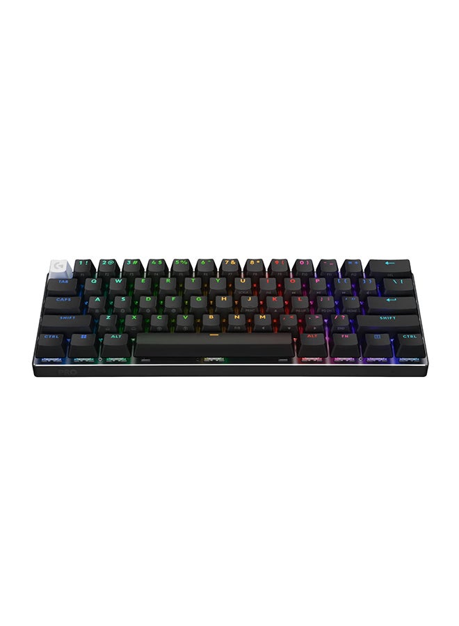 Logitech G PRO X 60 Light Speed Wireless Gaming Keyboard (Tactile) Black