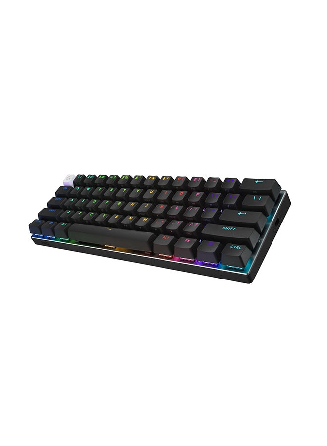 Logitech G PRO X 60 Light Speed Wireless Gaming Keyboard (Tactile) Black