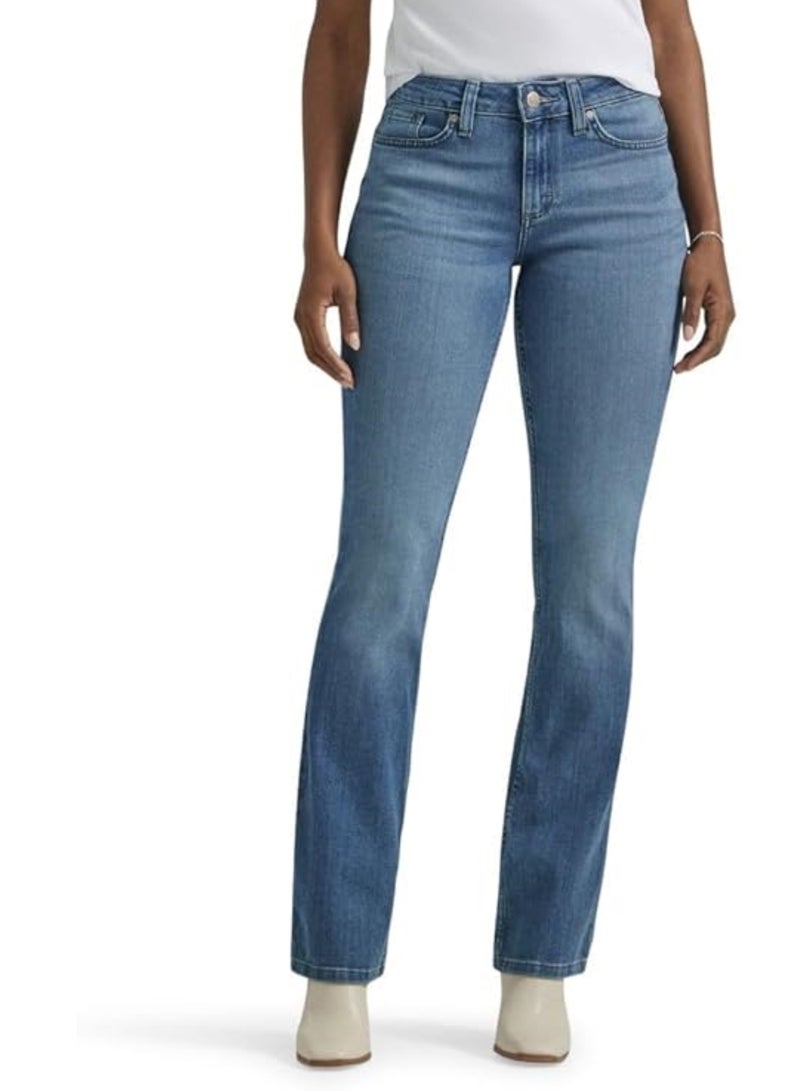 womens Regular Fit Bootcut Jean Jeans
