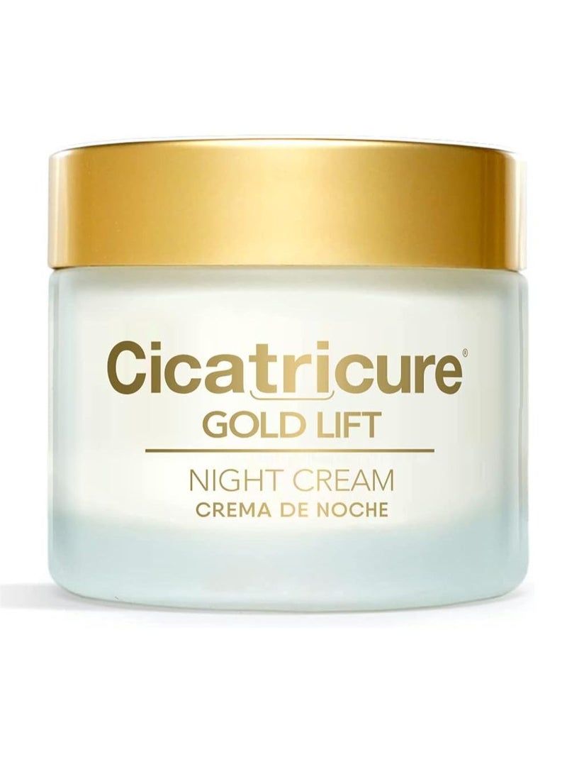 CICATRICURE Gold Lift Night Cream, 1.7 Ounce