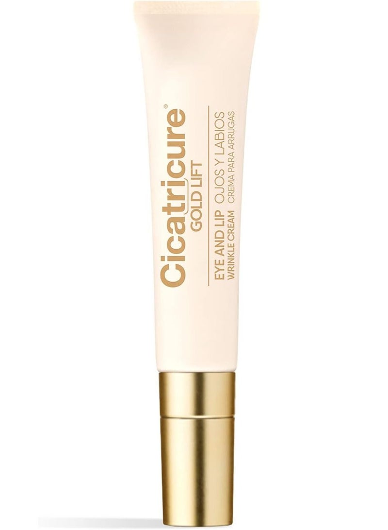 Cicatricure Gold Lift Dual Contour Eye and Lip Wrinkle Cream, 0.5 Ounce