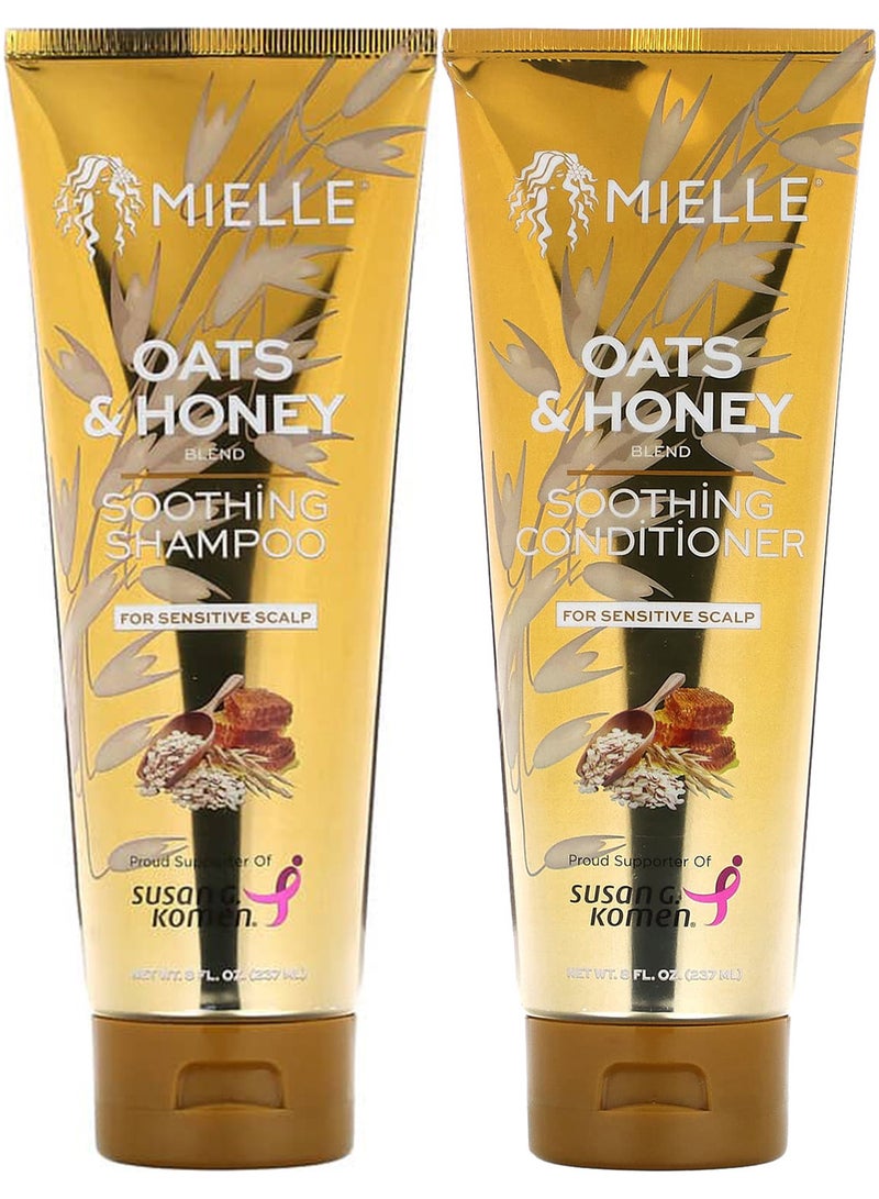 Oats And Honey Blend Soothing Shampoo And Conditioner Set
