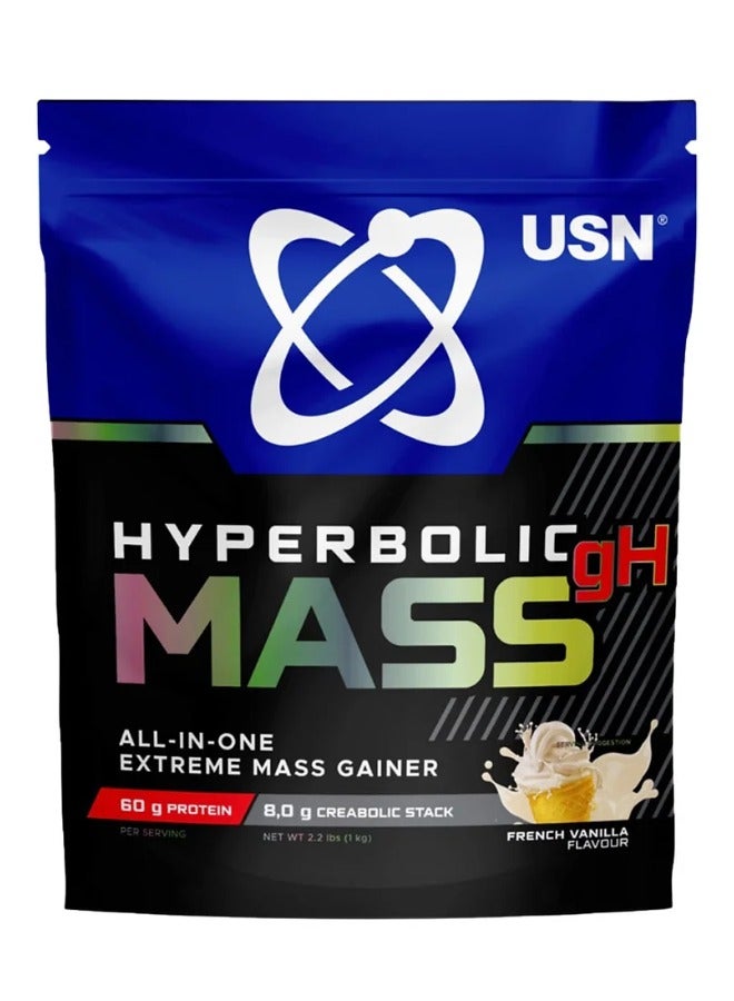 Hyperbolic Mass GH All In One Extreme Mass Gainer French Vanilla 2kg