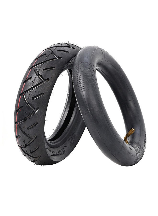 10 Inch 10x2.50 Tire Pneumatic Inner Tube Outer Tyre Compatible for Kugoo M4 Electric Scooter