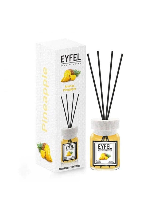 Eyfel Reed Diffuser Pineapple Room Air Freshener 120ml