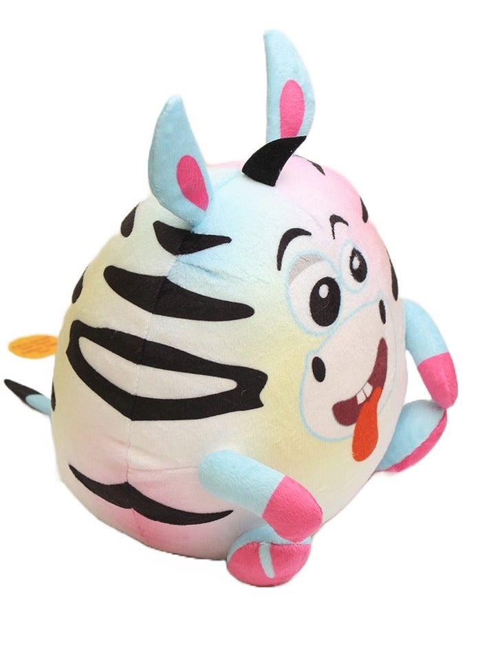 Windy Zebra Cheeky Trumping Toy Funny Gift Cuddly Zebra Stuffed Toy Parps, Wiggles and Giggles Funny Sounds and Moves Around, Silly Fun for Everyone.