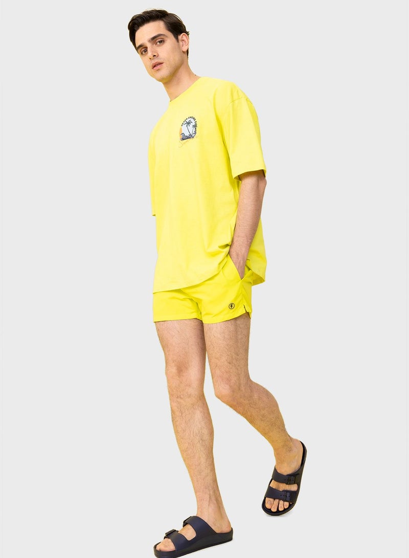 Defacto Fit Andy Short Swimming Shorts