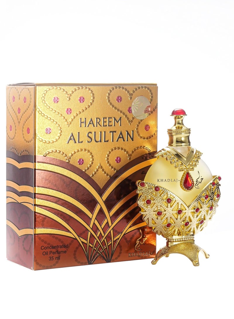Hareem Al Sultan Gold - 35ML Concentrated Oifor Men and Women