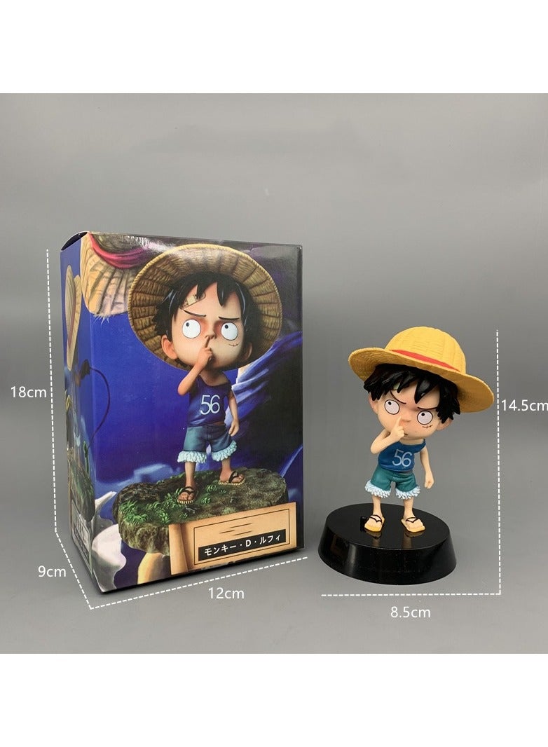 Pirate King Anime Surrounding Statue Decorations