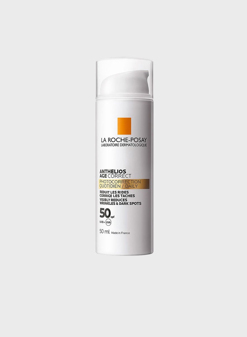 Anthelios Age Correct SPF50 Anti Ageing Invisible Sunscreen with Niacinamide 50ml