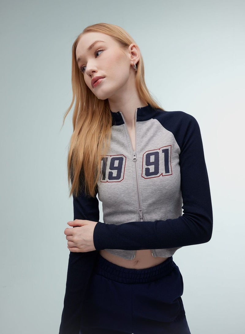 Slim Fit Crew Neck Camisole Cardigan