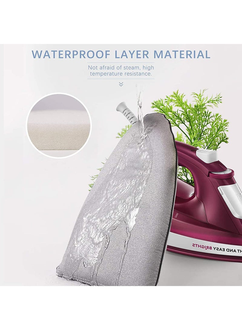 Garment Steamer Ironing Glove, Waterproof Anti Steam Mitt with Finger Loop, Complete Care Protective Garment Steaming Mitt, Heat Resistant Gloves for Clothes Steamers