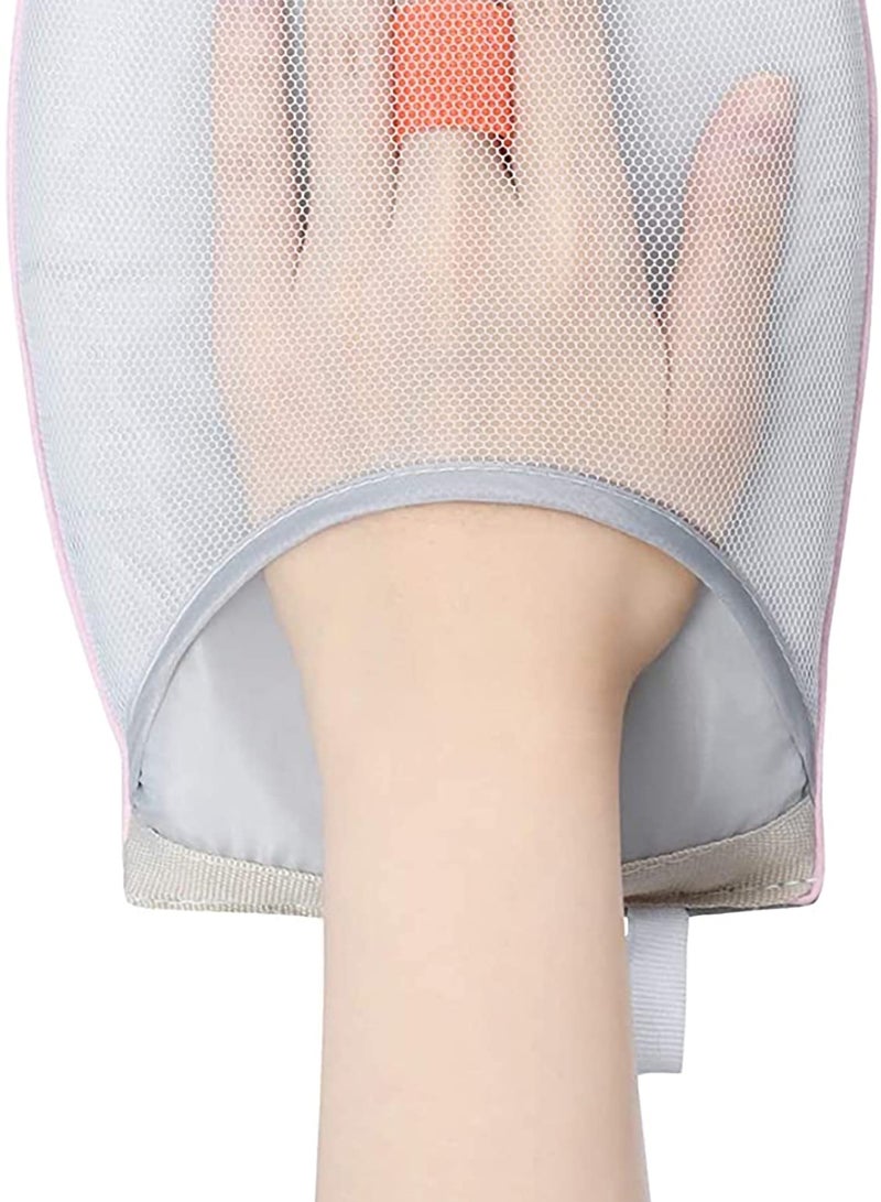 Garment Steamer Ironing Glove, Waterproof Anti Steam Mitt with Finger Loop, Complete Care Protective Garment Steaming Mitt, Heat Resistant Gloves for Clothes Steamers