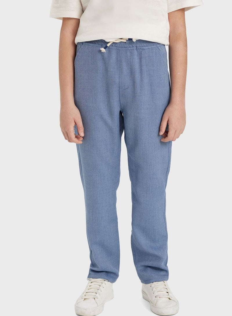 Boy Regular Fit Standard Leg Trousers