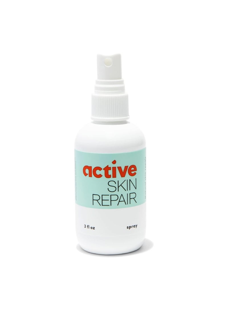 Active Skin Repair Spray Natural & Non Toxic First Aid Healing Ointment & Antiseptic Spray for Minor Cuts Wounds Scrapes Rashe sSunburns and Other Skin Irritations Single 3 oz Spray