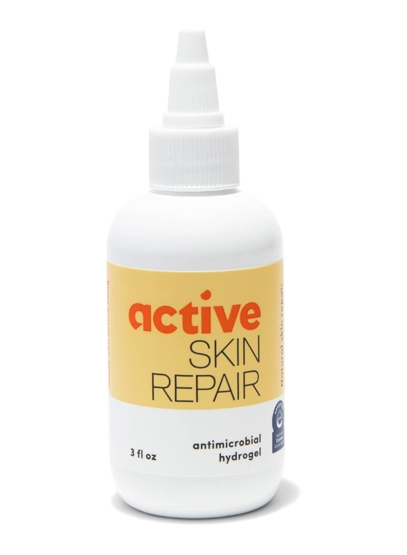 Active Skin Repair Hydoge Natural Non Toxic First Aid Ointment Antiseptic Gel for Minor Cuts Wounds Scrapes Rashes Sunburns and Other Skin Irritations Single 3 oz Gel