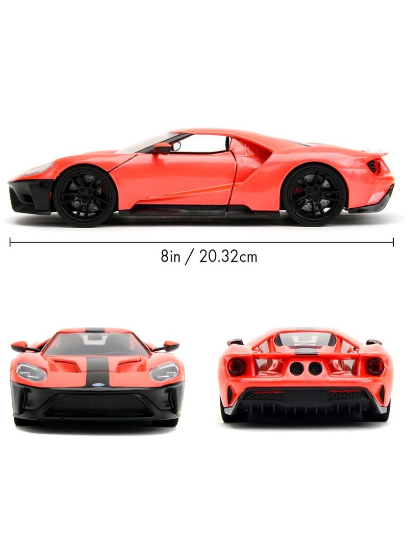 Jada Pink Slips 1:24 2017 Ford GT Metallic Orange