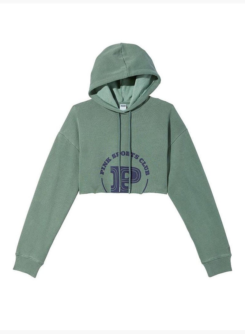 Ivy Fleece Super Cropped Hoodie