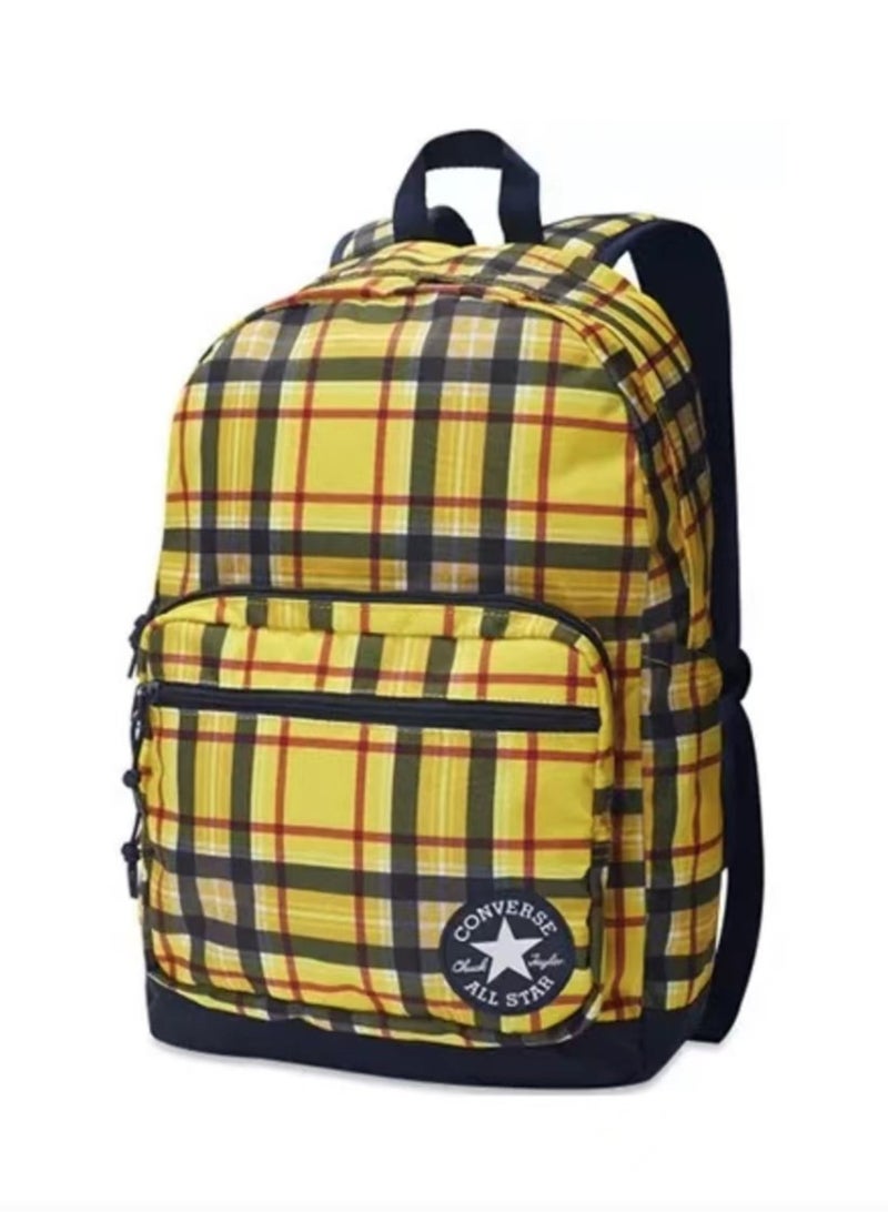 Classic GO 2 school bag  colorful stitching school bag  personalized school bag for the beginning of school