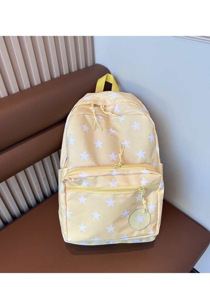 Classic GO 2 school bag  colorful stitching school bag  personalized school bag for the beginning of school