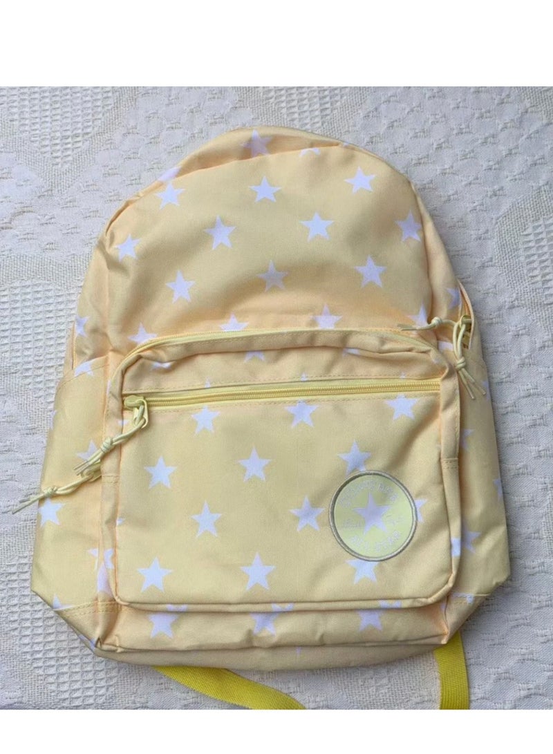 Classic GO 2 school bag  colorful stitching school bag  personalized school bag for the beginning of school