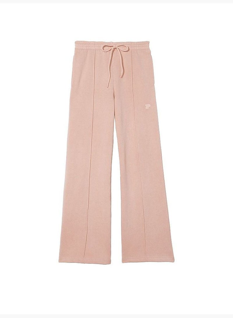 Ivy Fleece Wide-Leg Sweatpants