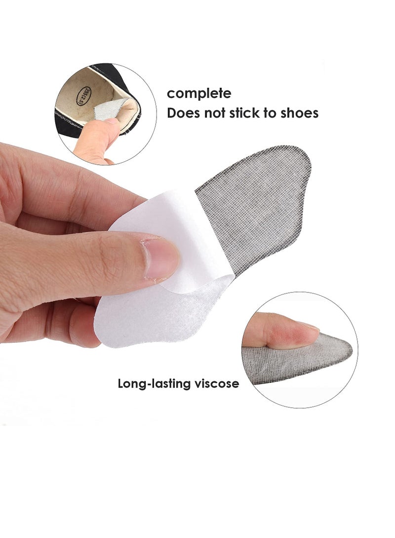 6 Pairs Heel Cushion Pads Heel Shoe Grips Liner Self-adhesive Shoe Insoles Foot Care Protector for Men Women Shoes Too Big, Preventing Heel Rubbing Blister (Multicolor)