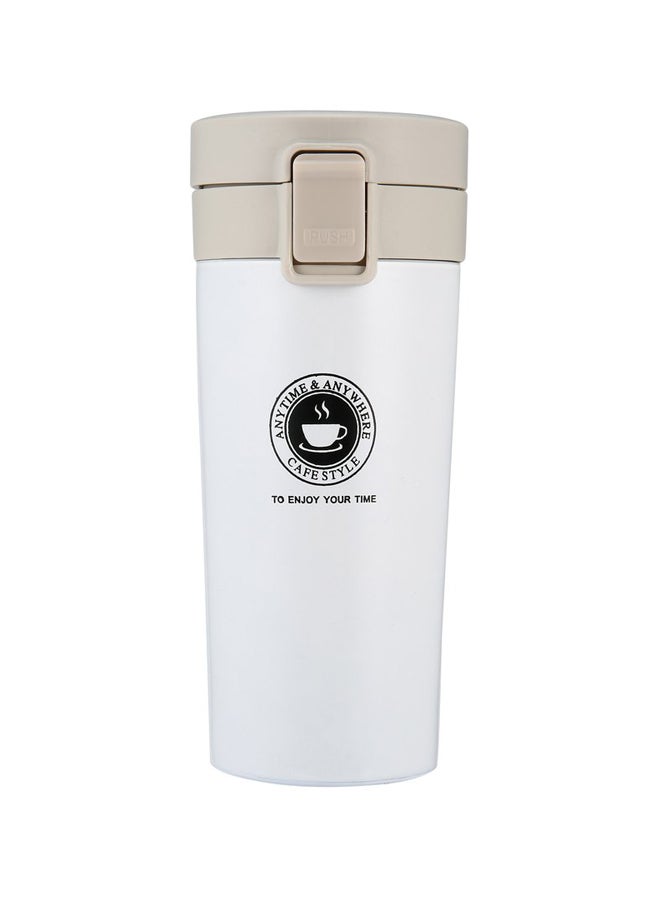 Double Walled Thermal Mug White