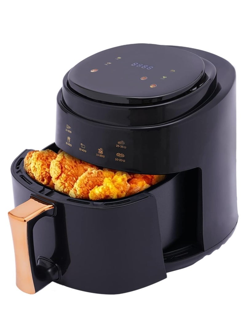 jinou Airfryer 8L – Non-Stick bucket & Digital Temperature Control – The smart fryer Ideal for Frying, Grilling, Roasting, Baking, & Toasting Vegetables, Chicken, Meat, and Fish
