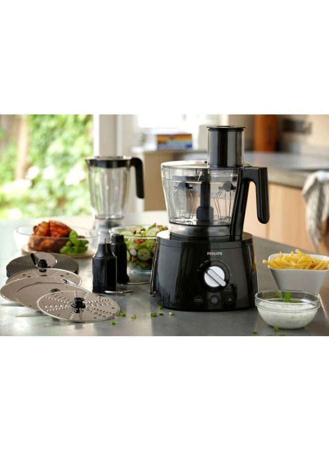 Food Processor 1300W 3.4 L 1300.0 W HR7776/91 Black/Silver