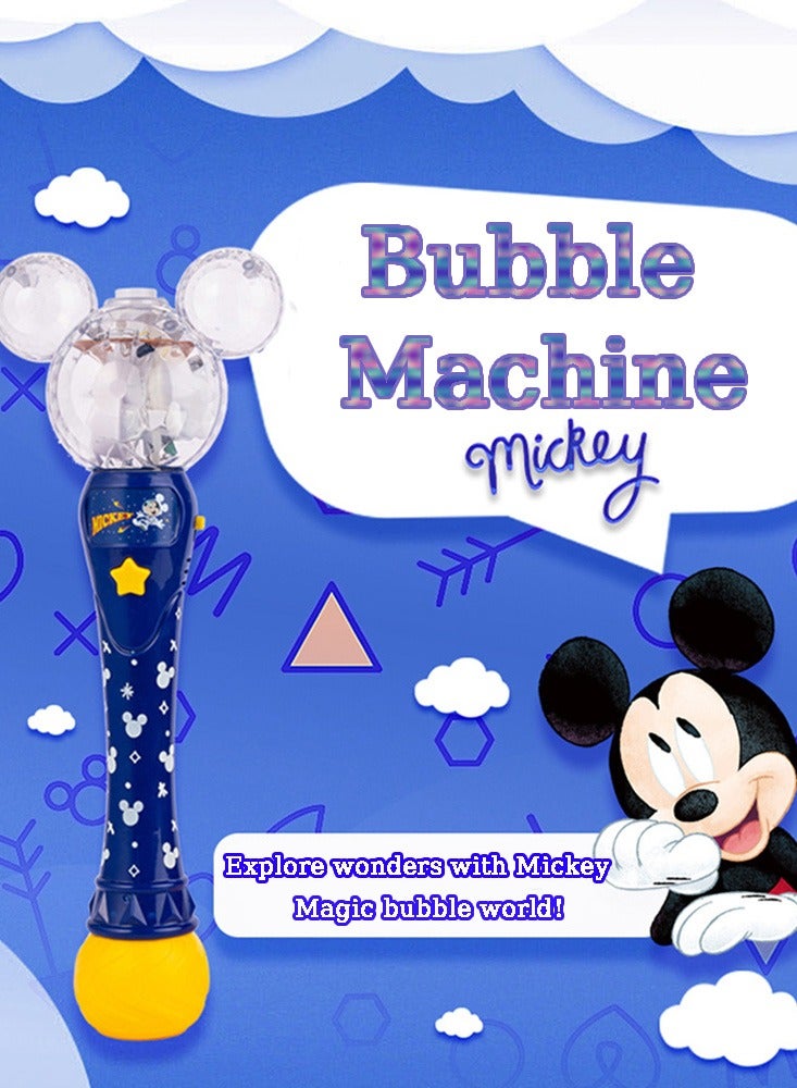 Bubble machine children's handheld Mickey Bubble Wand outdoor toy for boys and girls