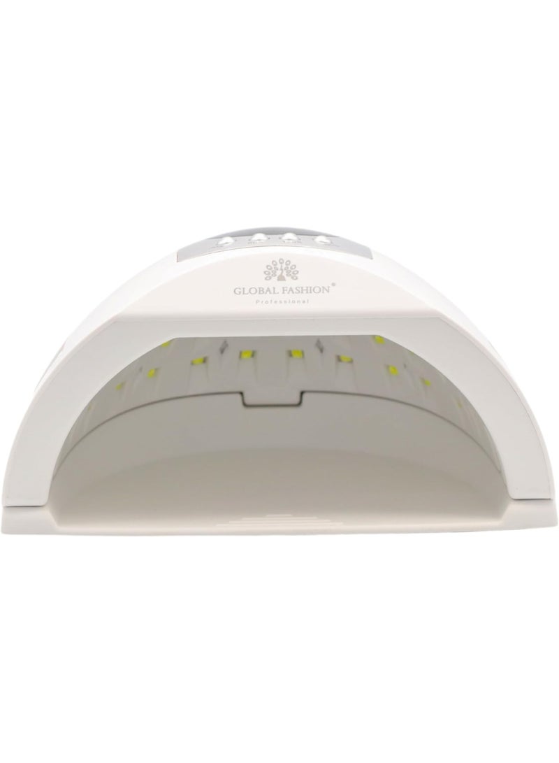 2-in-1 LED/UV Smart Nail Lamp - Fast, and Durable Curing - 268 Watts- Global Fashion
