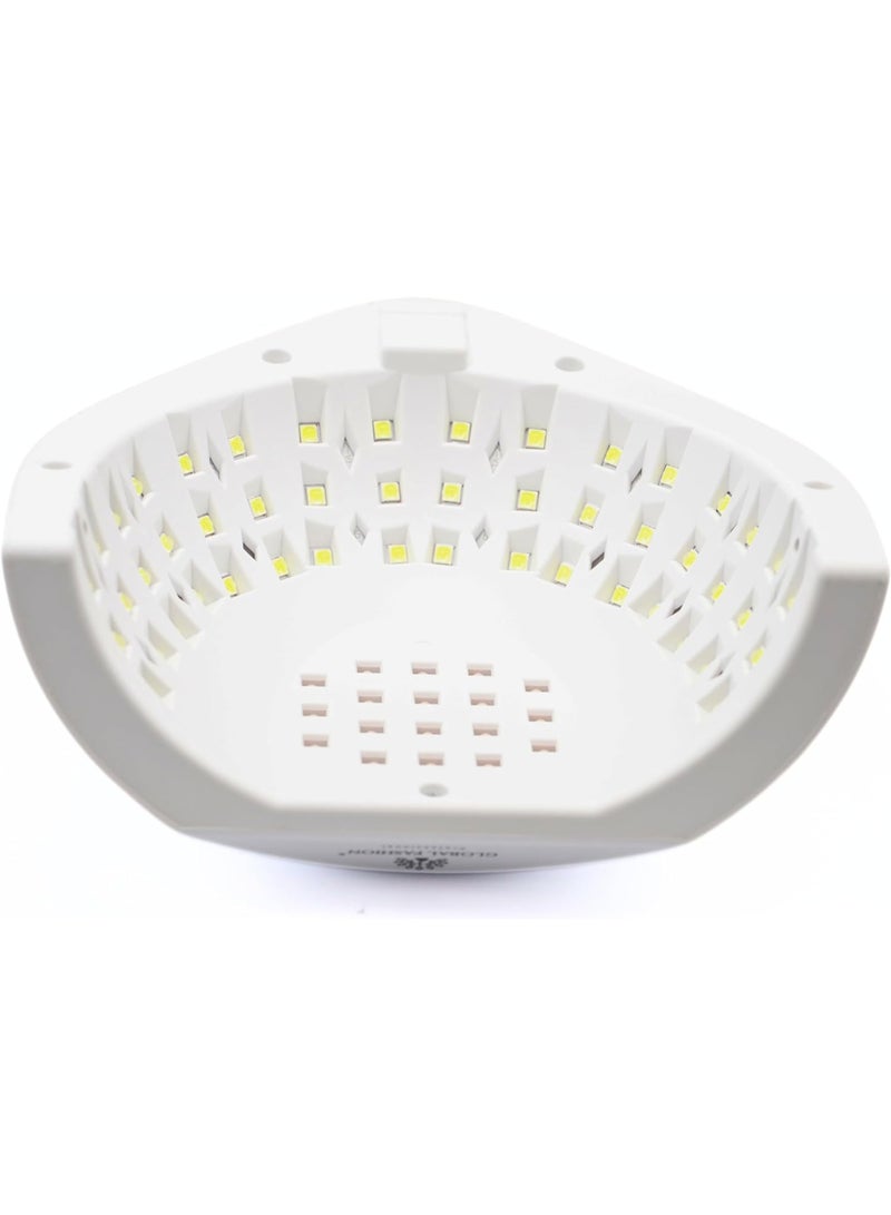 2-in-1 LED/UV Smart Nail Lamp - Fast, and Durable Curing - 268 Watts- Global Fashion