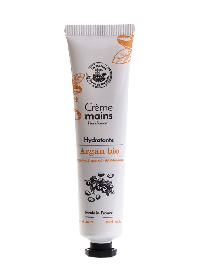 Argan Oil Hand Cream Tube White 30ml