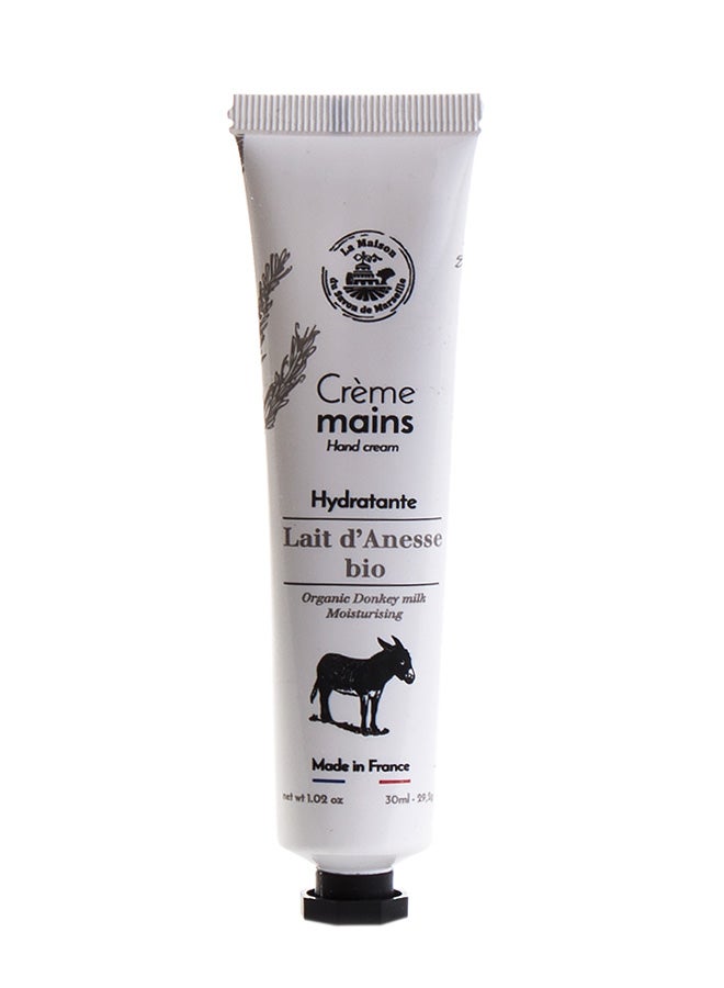 Donkey Milk Hand Cream Tube White 30ml