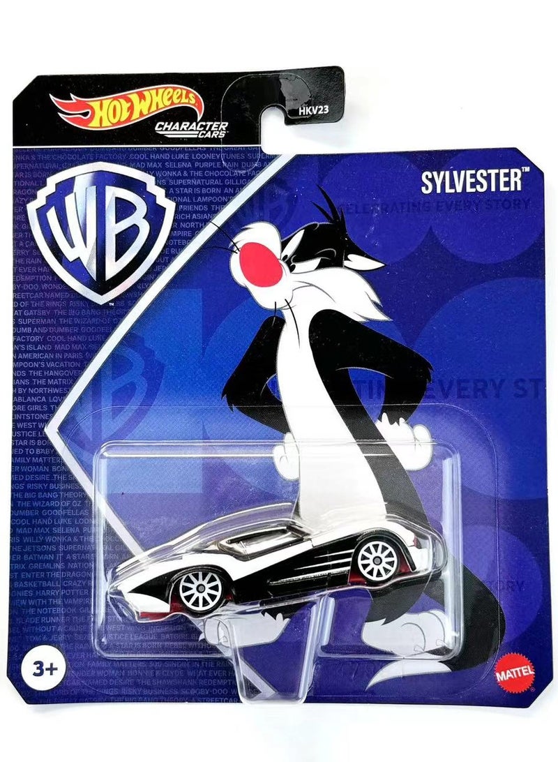 Hot Wheels Cartoon Character Sylvester Collaboration Diecast Car