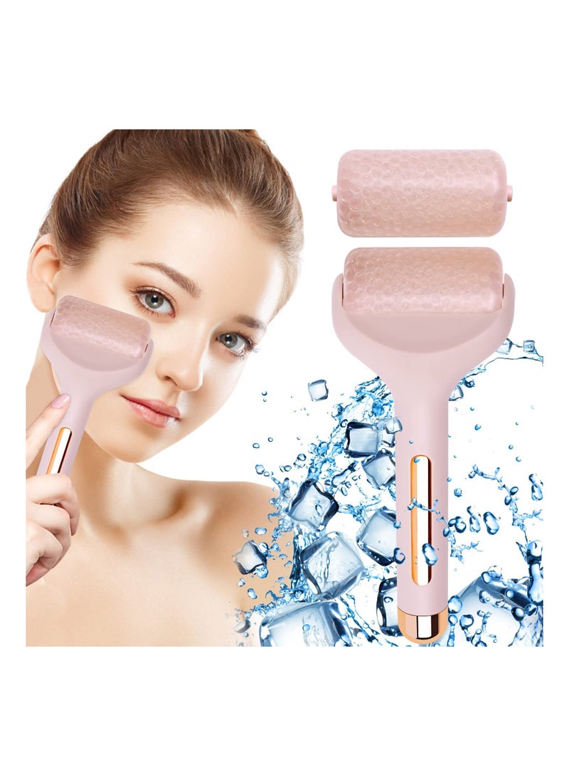 Ice Roller for Face, Eyes Massager, Massage Tool Cold Therapy Roller Face Roller for Effectively Reduces Facial Eye Puffiness, Wrinkles, Migraines, Pain Relief, and Minor Injuries