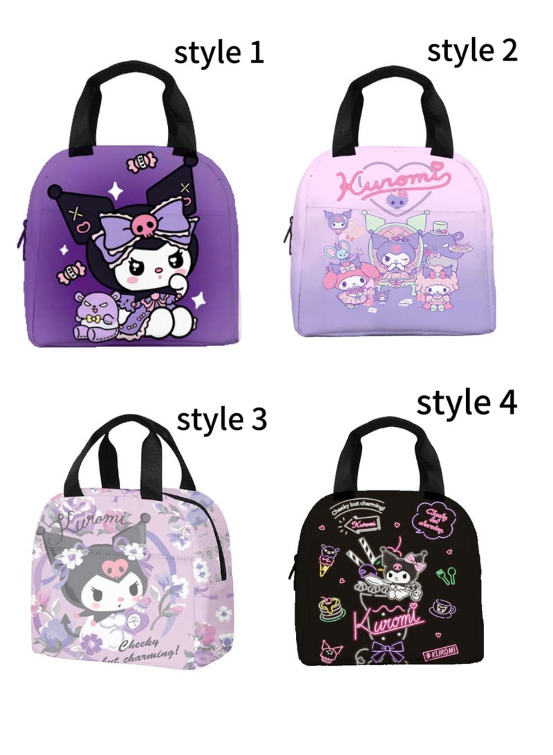Sanrio student insulated lunch bag insulated meal bag colorful travel meal bag