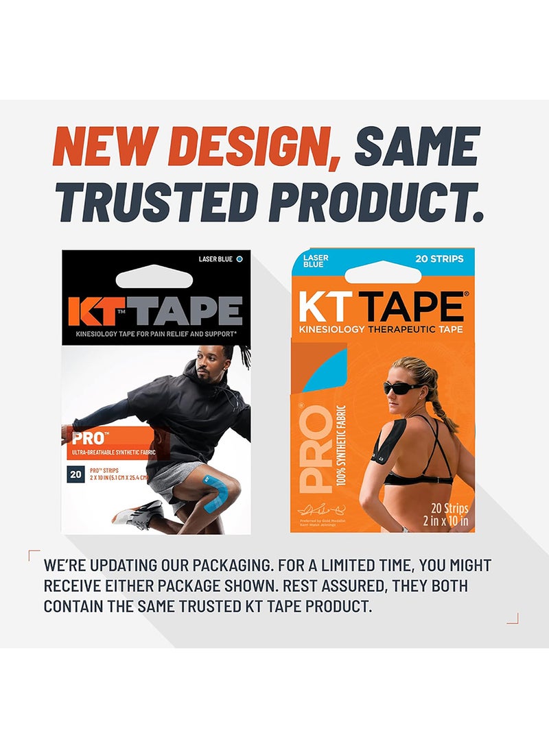 Kt Tape Kttp-002349 Pro Pre-Cut 20 Strip Orange