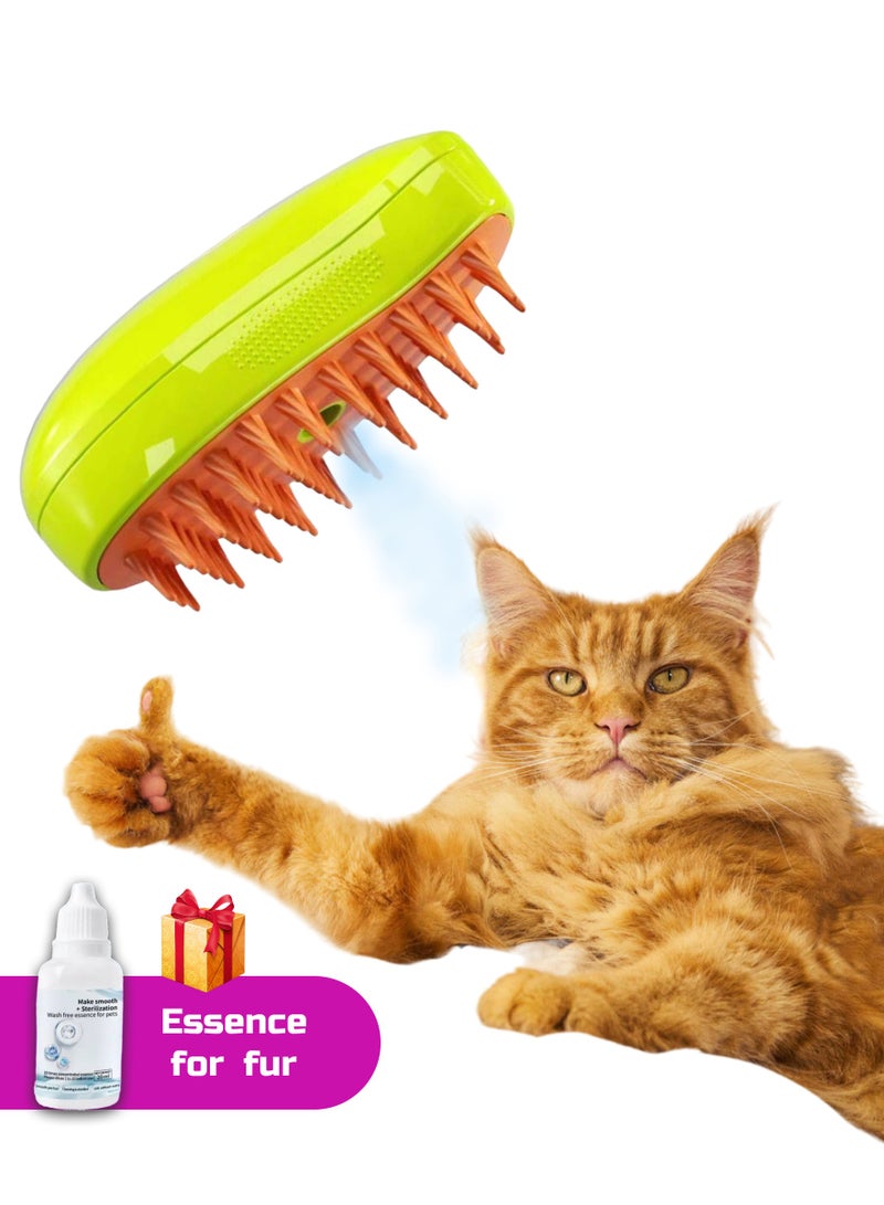 Spray massage Brush for Pets with cold steam