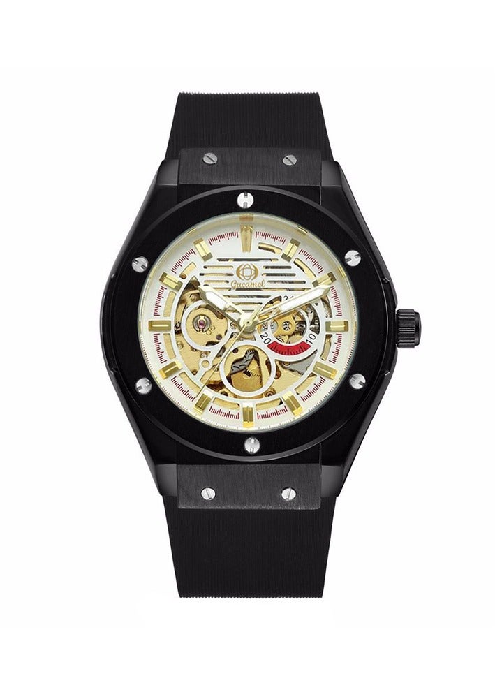 Men's Three-Dimensional Waterproof Fully Automatic Mechanical Watch