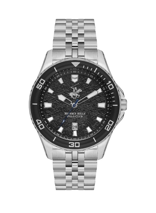 Men's Analog Round Shape Metal Wrist Watch BP3559X.350 - 45 Mm
