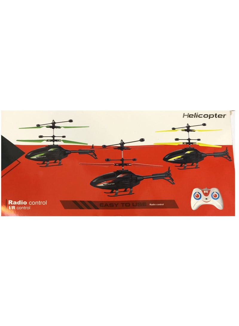 Hand Induction RC Helicopter With Cable And Remote