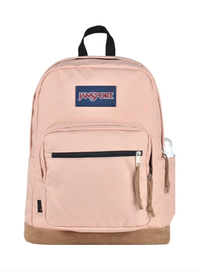 【School season】Classic Colorful School Bag with Leather Computer Compartment Must-Have Back-to-School Travel Bag Laptop Bag for Students