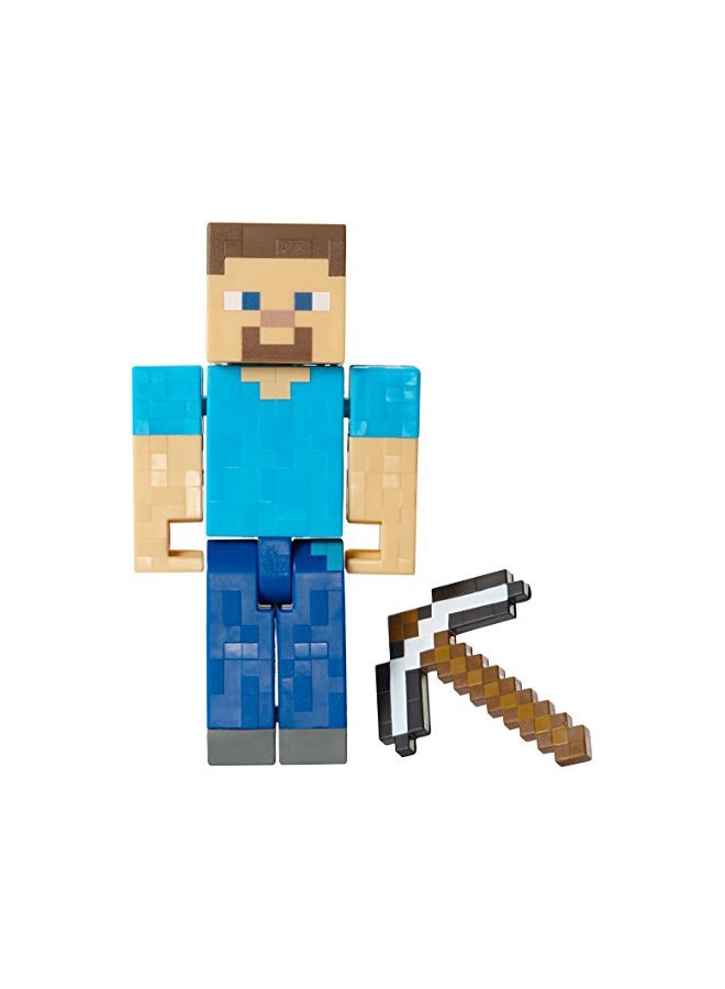 Minecraft: Steve With Pickaxe Action Figure 5-Inch
