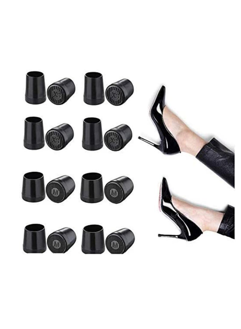 High Heel Protectors for Shoes, Stoppers for Walking on Grass, High Heel Protector for Women Shoes, Anti Slip Heel Repair Caps Covers Heel Stoppers