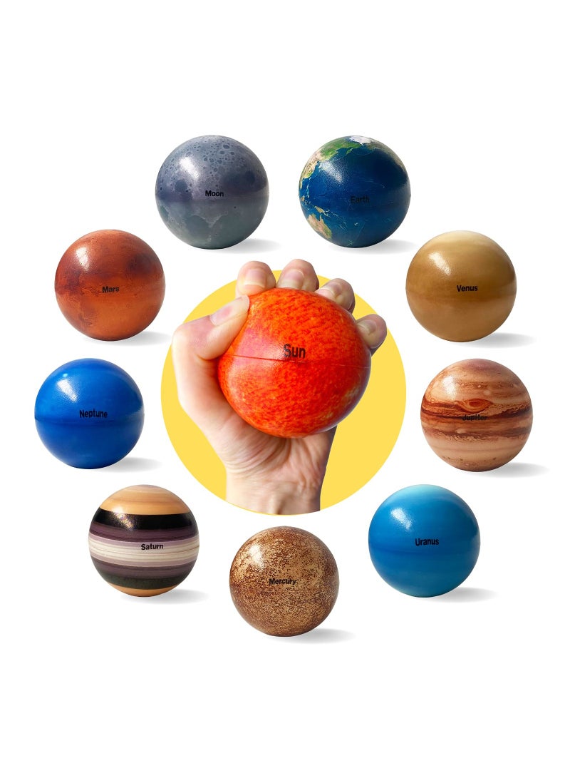 Planet Solar System Stress Ball Educational Toys