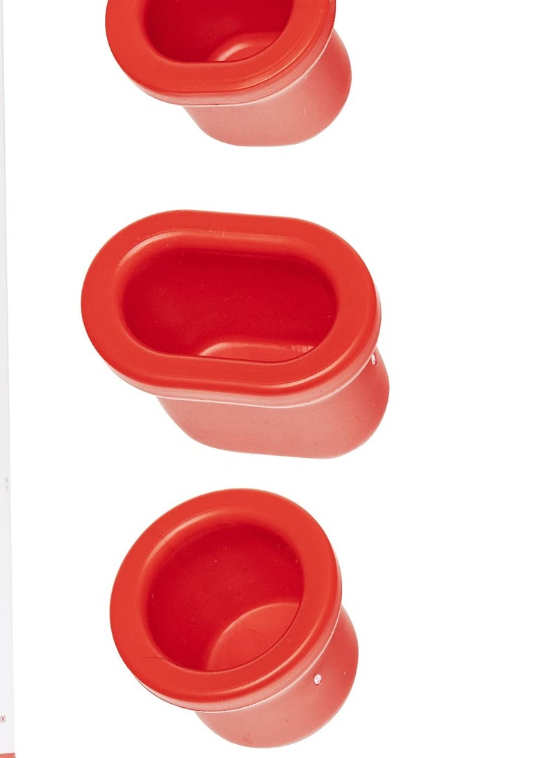 Lip Plumper Tool, Medium Oval, & Large Round Enlarger Natural Lip Enhancement Self Suction Plumper Fuller Lips Plumper Combo Lip Plumpers Non-Invasive Plumper for Fuller Lips- Natural Lip Enhancement