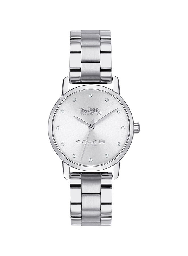 Women's Grand  Silver White Dial Watch - 14503001